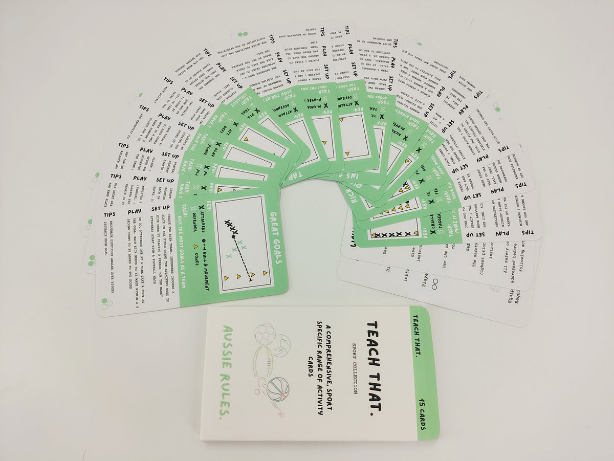 Aussie Rules Football Activity Cards